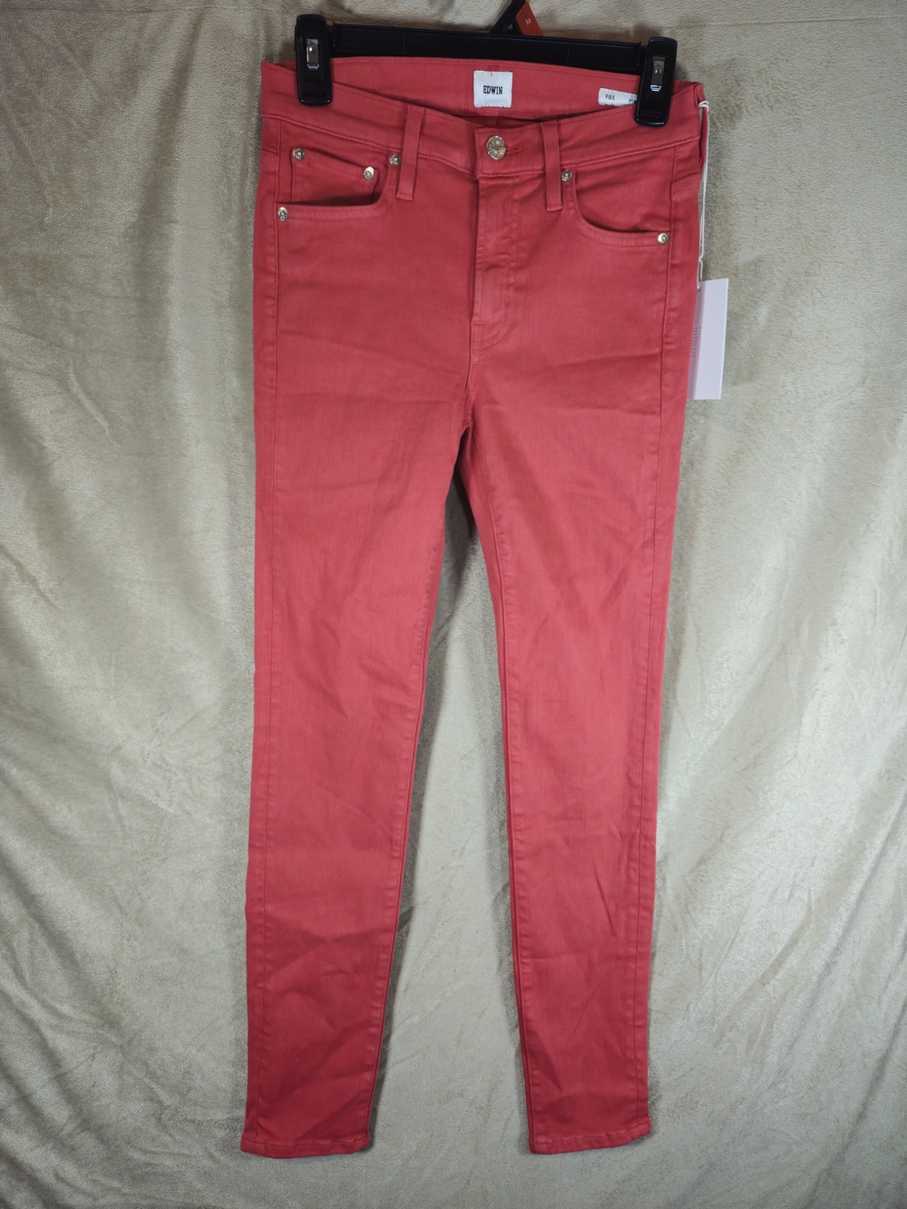 EDWIN | Pixie 9" Mid Rise Skinny Jeans NWT